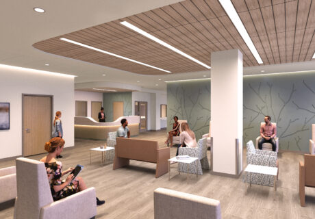 Kem and Carolyn Gardner Mental Health Crisis Care Center receiving pod